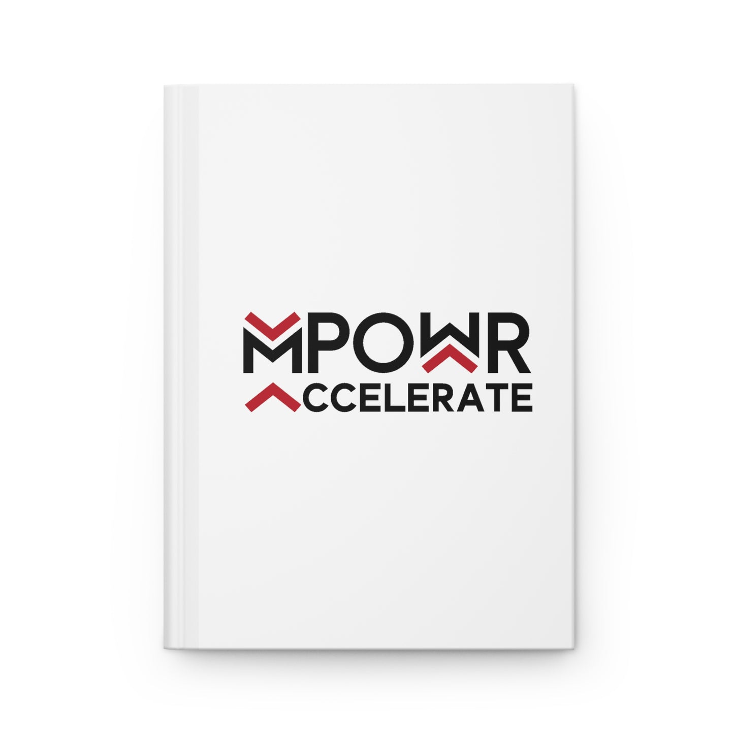 MPOWR Accelerate Hardcover White Journal Matte
