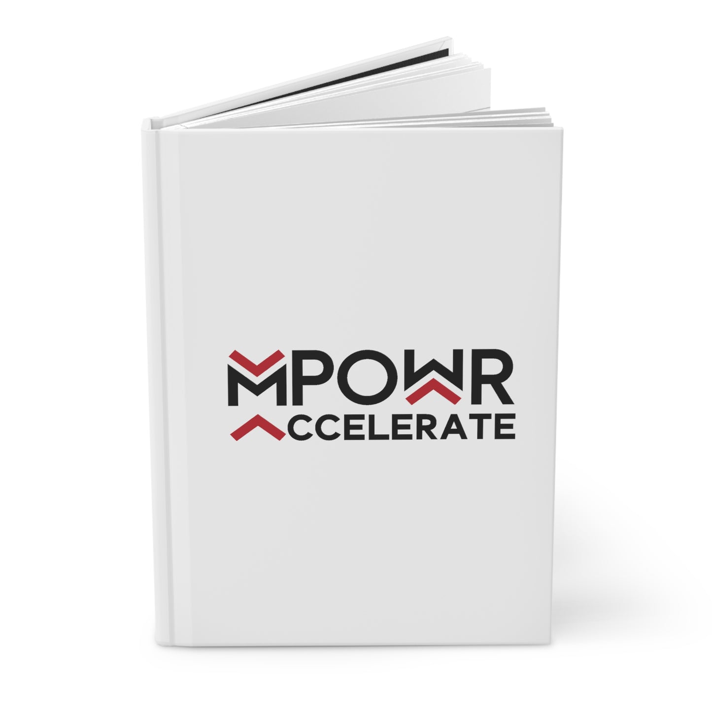 MPOWR Accelerate Hardcover White Journal Matte