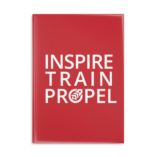 Inspire Train Propel Hardcover Notebook