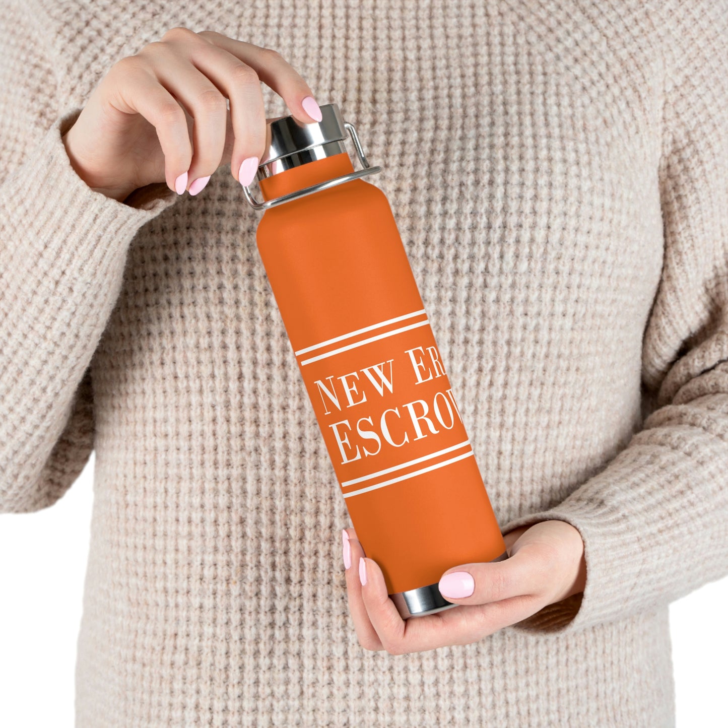 NEE Copper Vacuum Insulated Bottle, 22oz