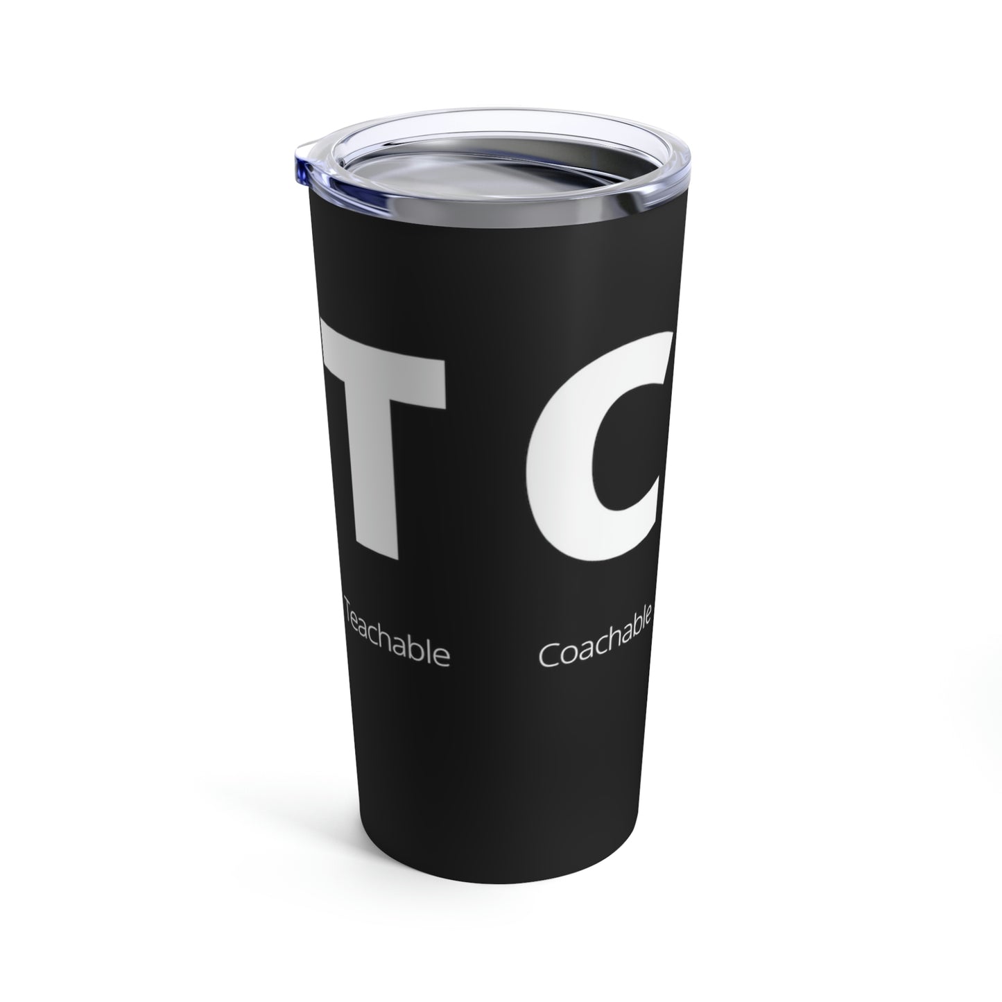 TCTC Black Tumbler 20oz