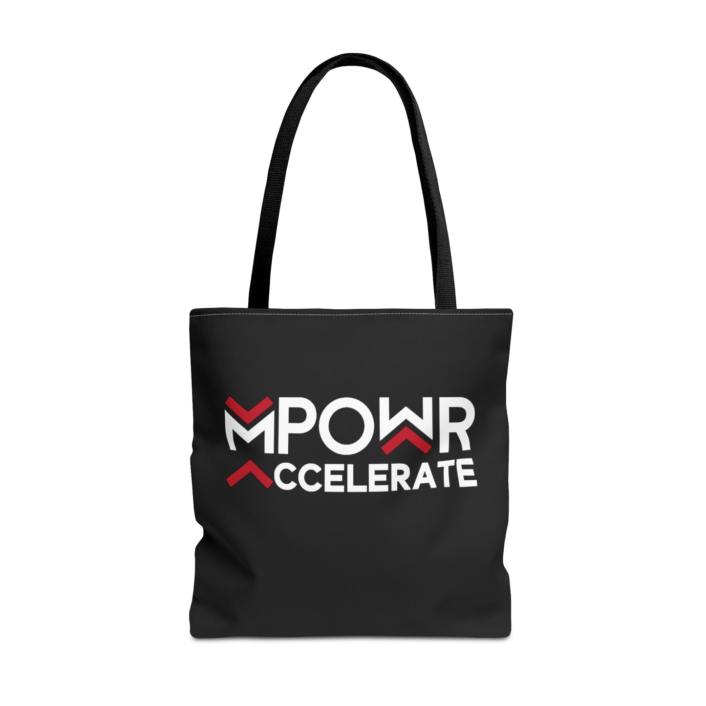 MPOWR Accelerate Black Tote Bag