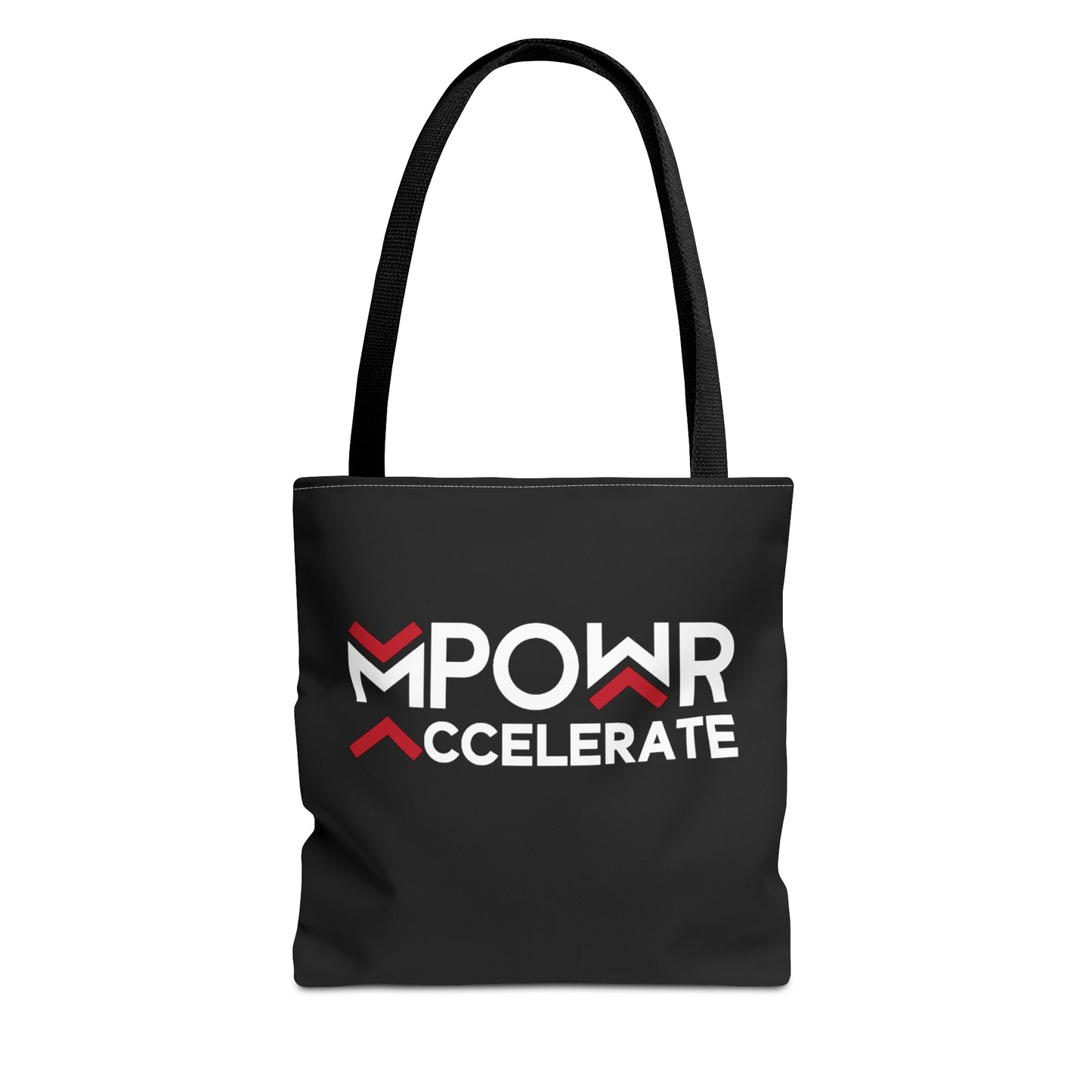 MPOWR Accelerate Black Tote Bag