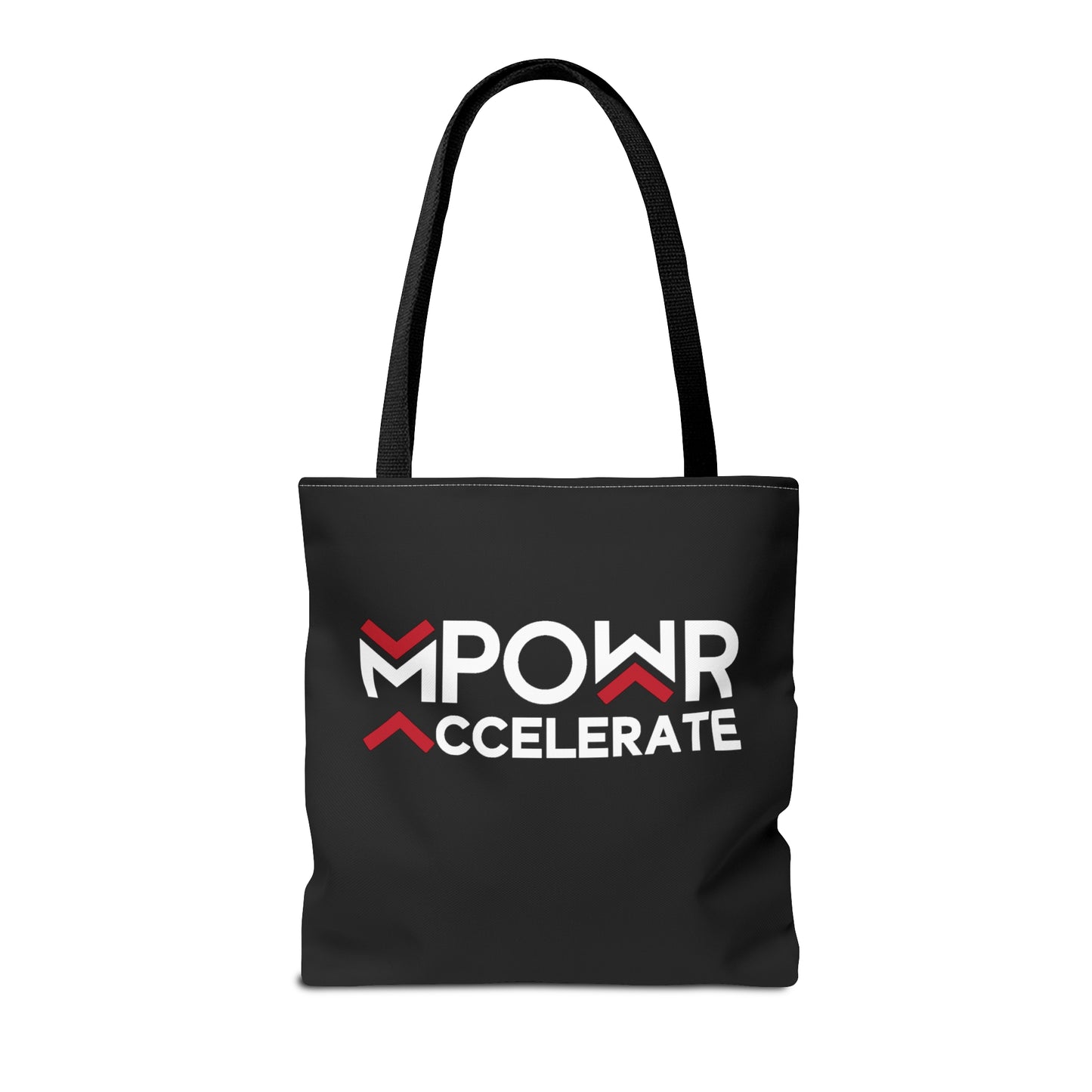 MPOWR Accelerate Black Tote Bag