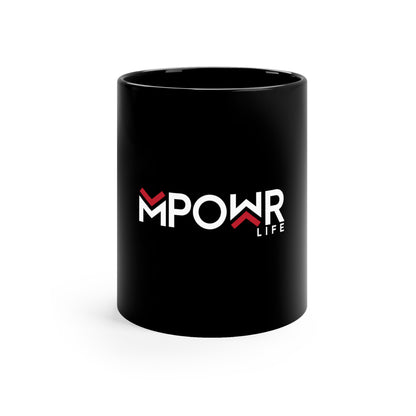 MPOWER 11oz Black Mug