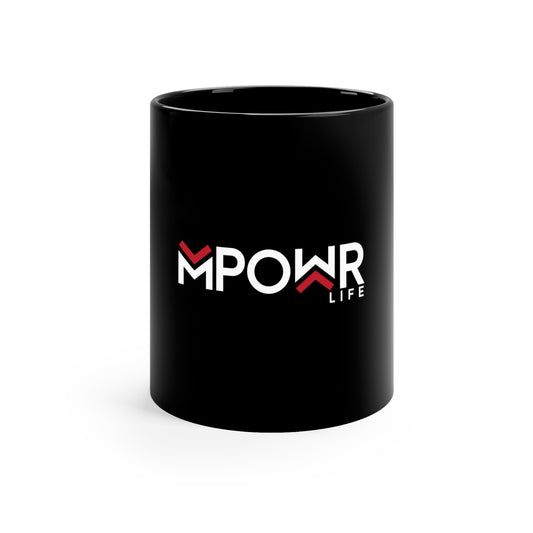 MPOWER 11oz Black Mug