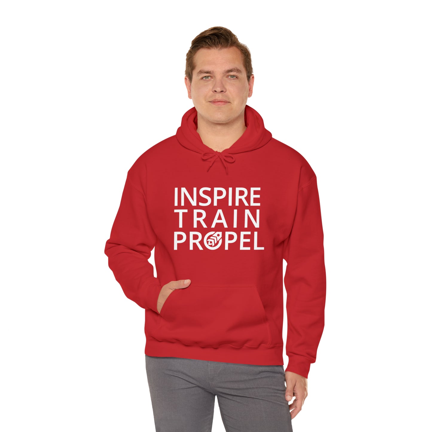 Inspire Train Propel Unisex Heavy Blend™ Hooded Sweatshirt