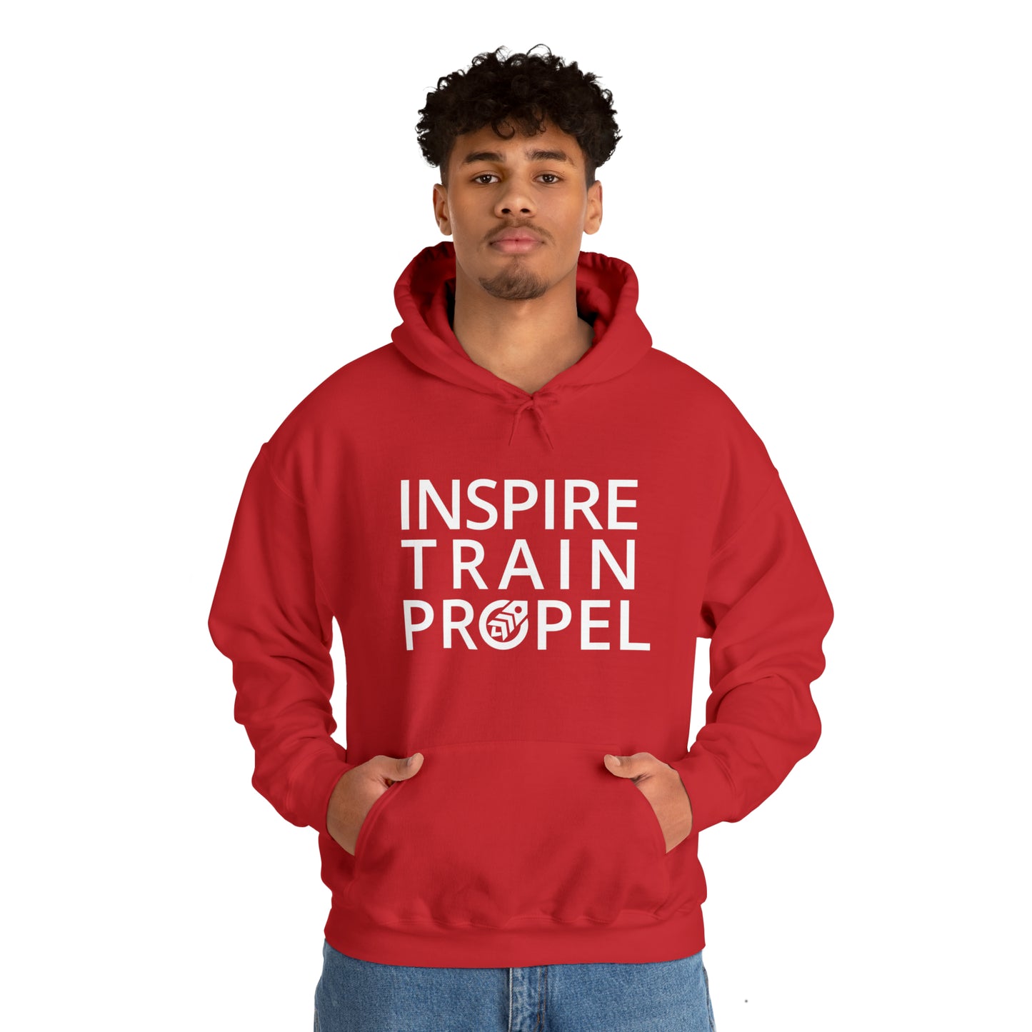 Inspire Train Propel Unisex Heavy Blend™ Hooded Sweatshirt