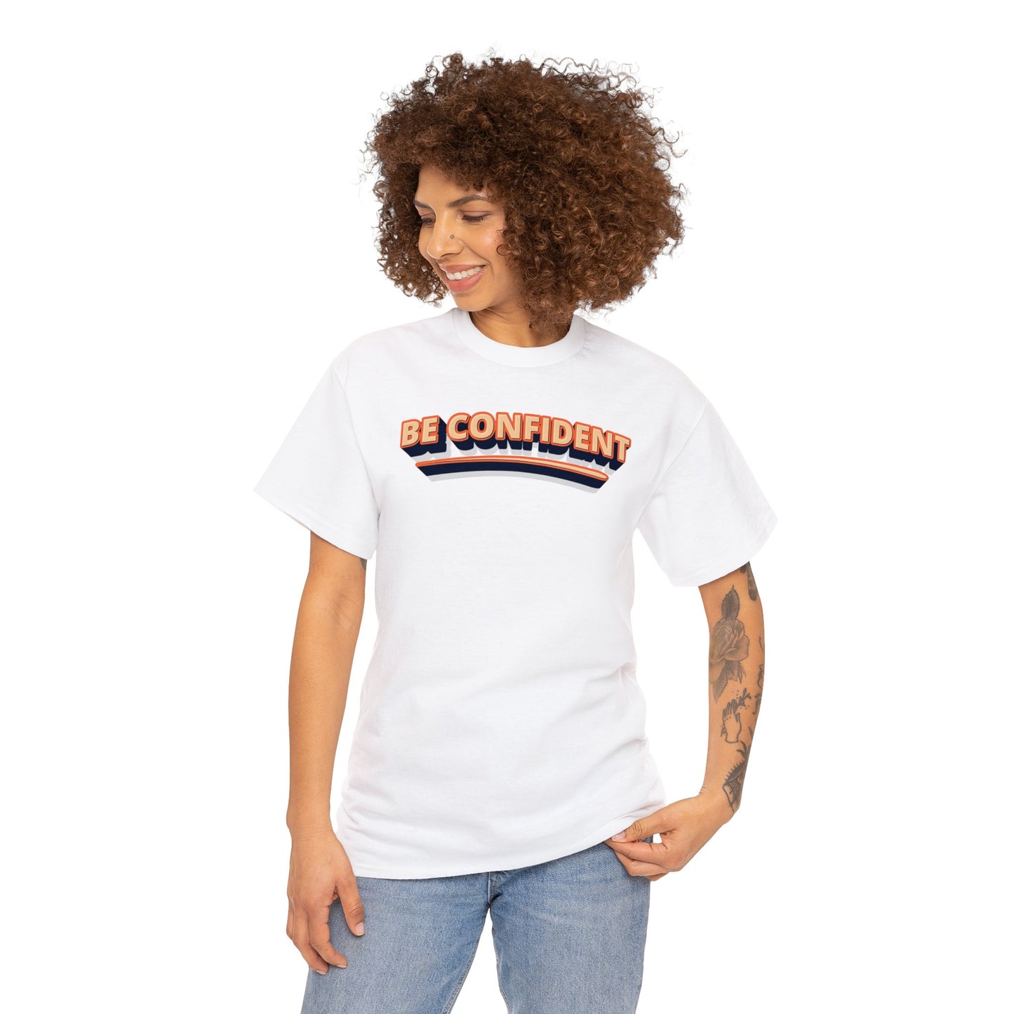 NEE Be Confident Unisex Heavy Cotton Tee