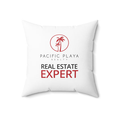 Real Estate Expert Square Pillow