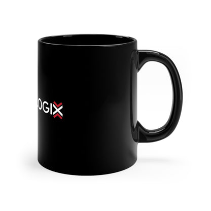 SalesLogix 11oz Black Mug