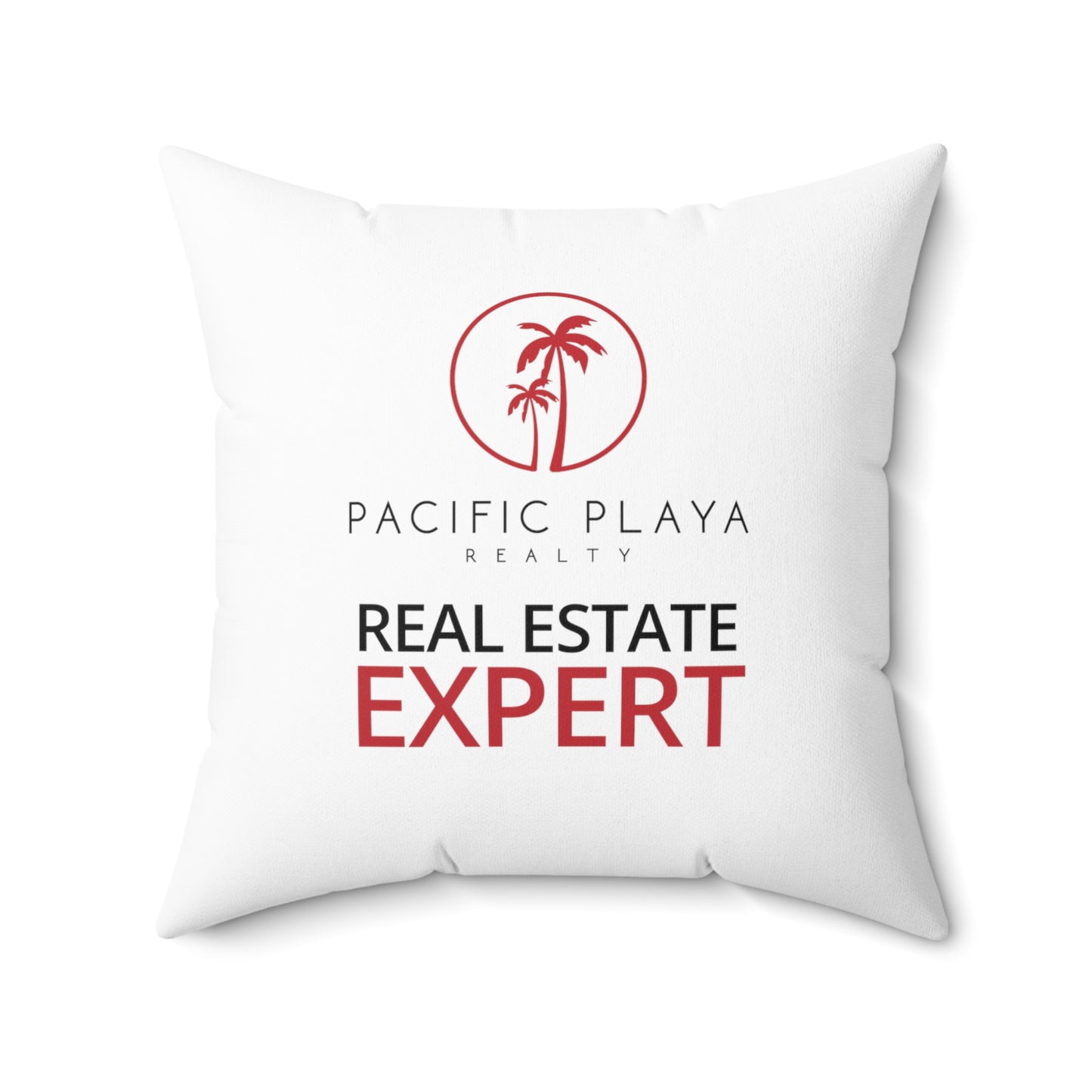 Real Estate Expert Square Pillow