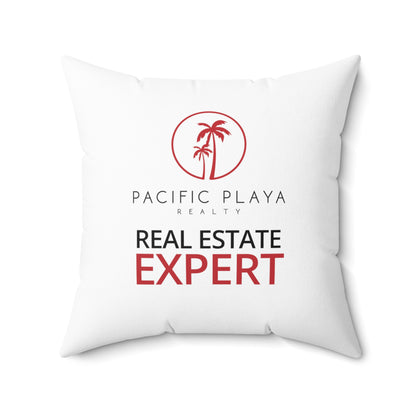 Real Estate Expert Square Pillow