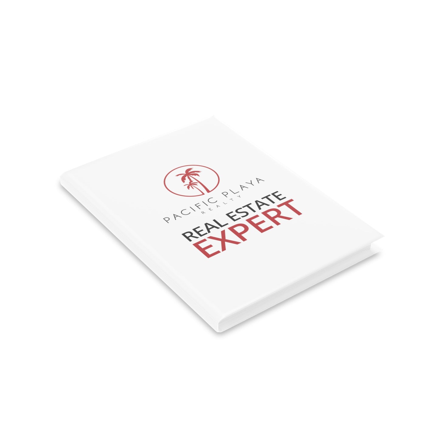 Real Estate Expert Hardcover Notebook