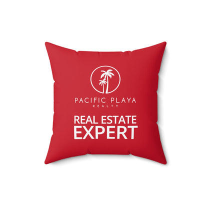 Real Estate Expert Square Pillow