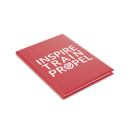 Inspire Train Propel Hardcover Notebook