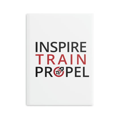 Inspire Train Propel Hardcover Notebook