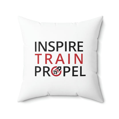 Inspire Train Propel Square Pillow