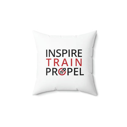 Inspire Train Propel Square Pillow