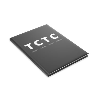 TCTC Black Hardcover Notebook