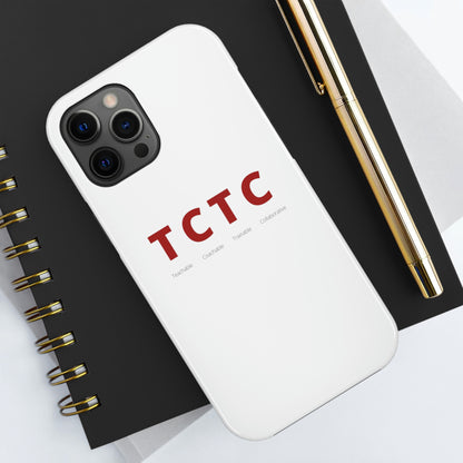 TCTC White Impact iPhone Case (tough phone cases, case-mate)