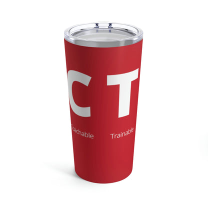 TCTC Red Tumbler 20oz