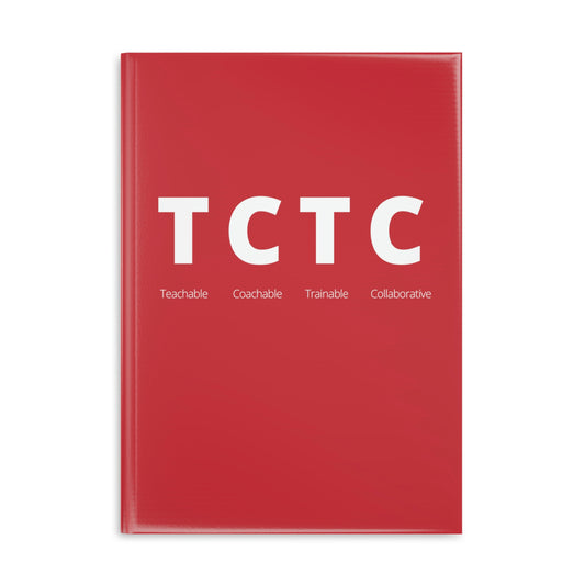 TCTC Red Hardcover Notebook