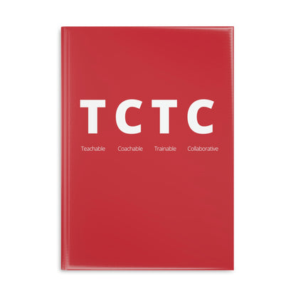 TCTC Red Hardcover Notebook