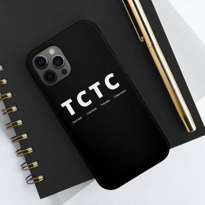 TCTC Black Tough Phone Cases, Case-Mate