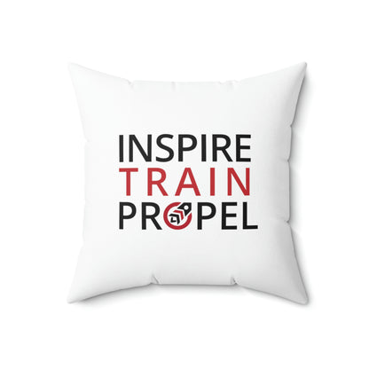 Inspire Train Propel Square Pillow