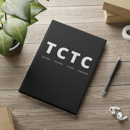 TCTC Black Hardcover Notebook