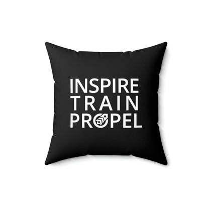 Inspire Train Propel Square Pillow