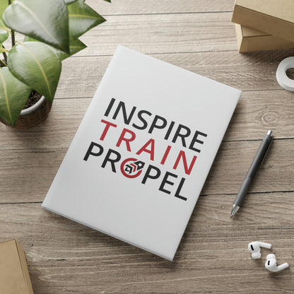 Inspire Train Propel Hardcover Notebook