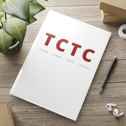 TCTC White Hardcover Notebook