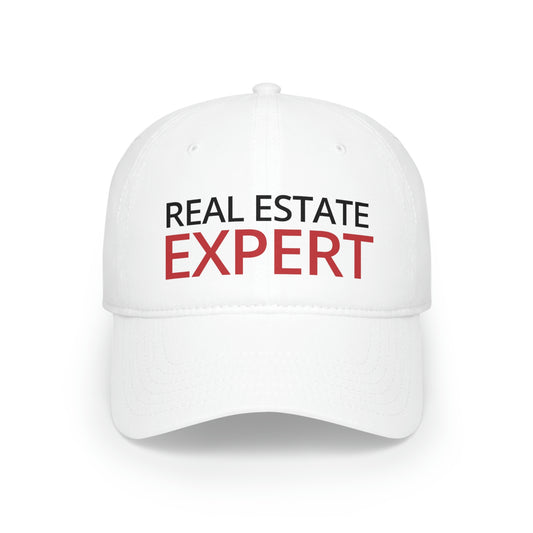 Real Estate Expert Low Profile Baseball Cap