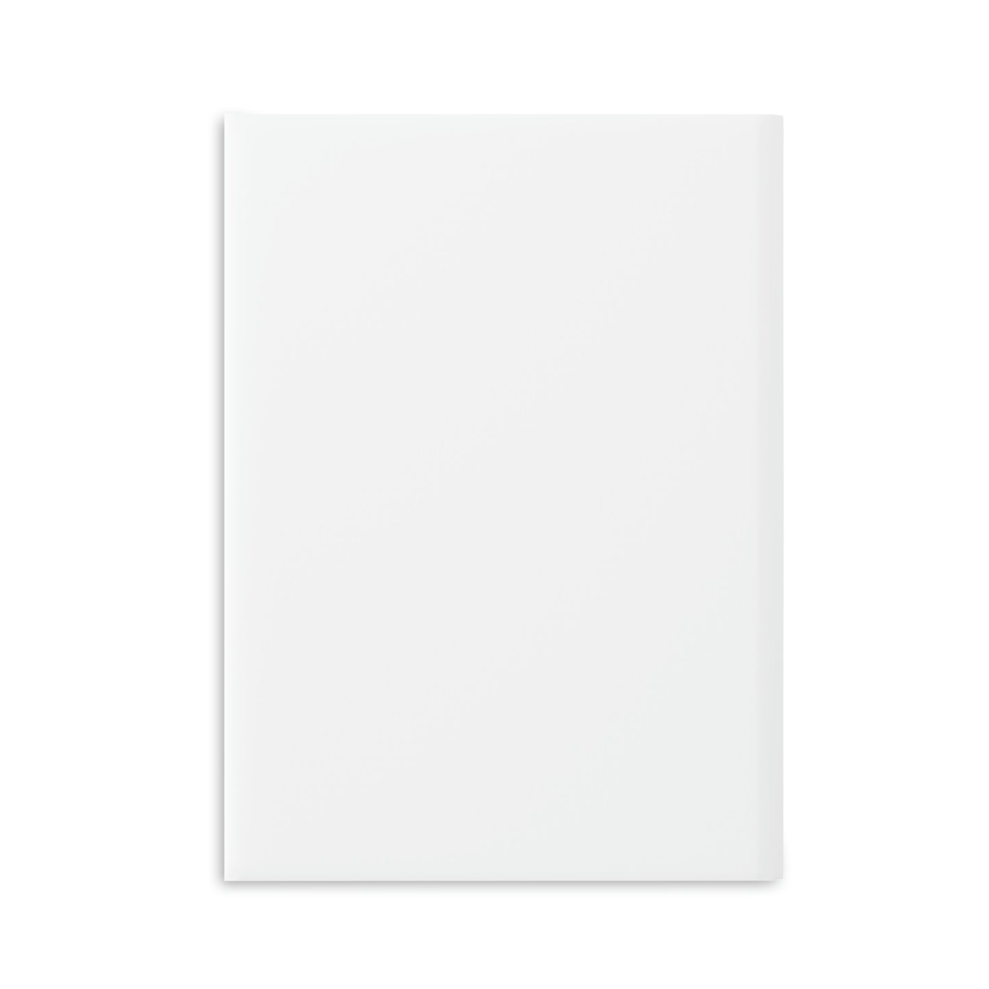 TCTC White Hardcover Notebook