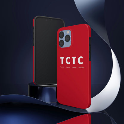 TCTC Red Tough Phone Cases, Case-Mate