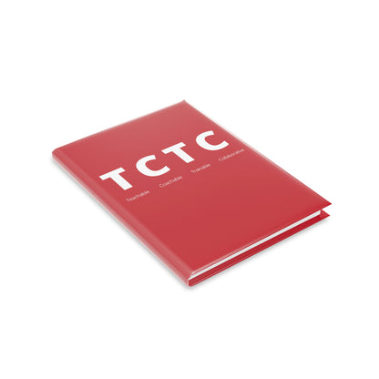 TCTC Red Hardcover Notebook