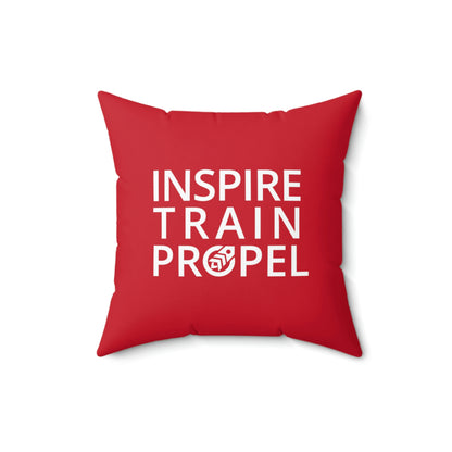 Inspire Train Propel Square Pillow