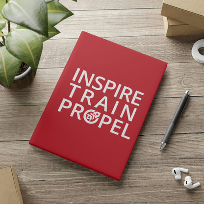 Inspire Train Propel Hardcover Notebook