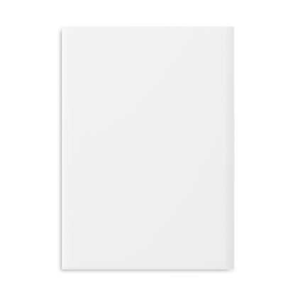 TCTC White Hardcover Notebook