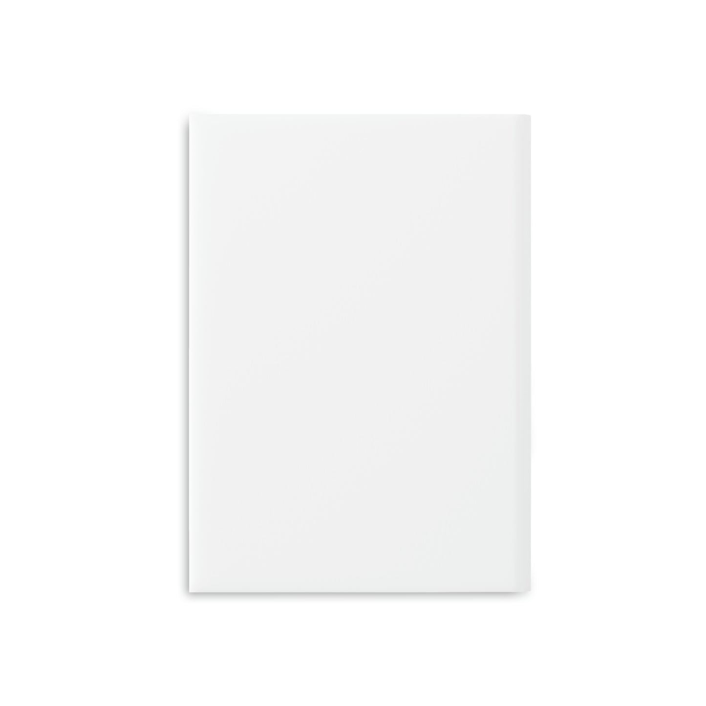 TCTC White Hardcover Notebook