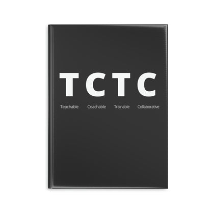 TCTC Black Hardcover Notebook