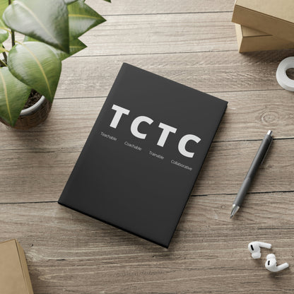 TCTC Black Hardcover Notebook