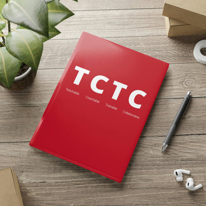 TCTC Red Hardcover Notebook