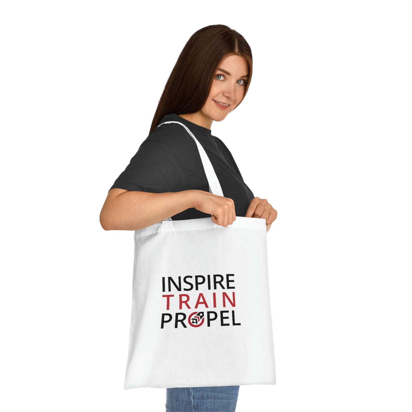 Inspire Train Propel Cotton Tote