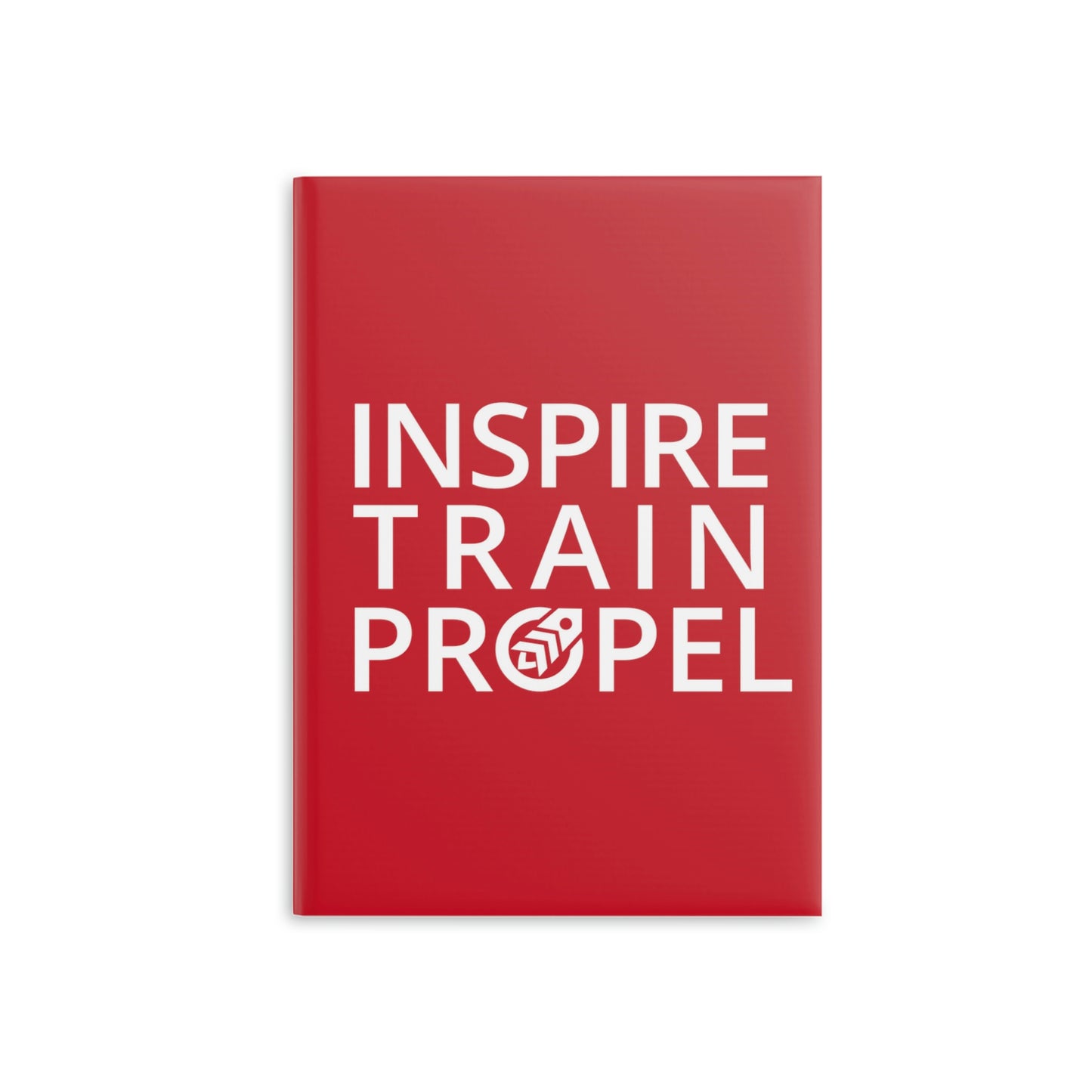 Inspire Train Propel Hardcover Notebook