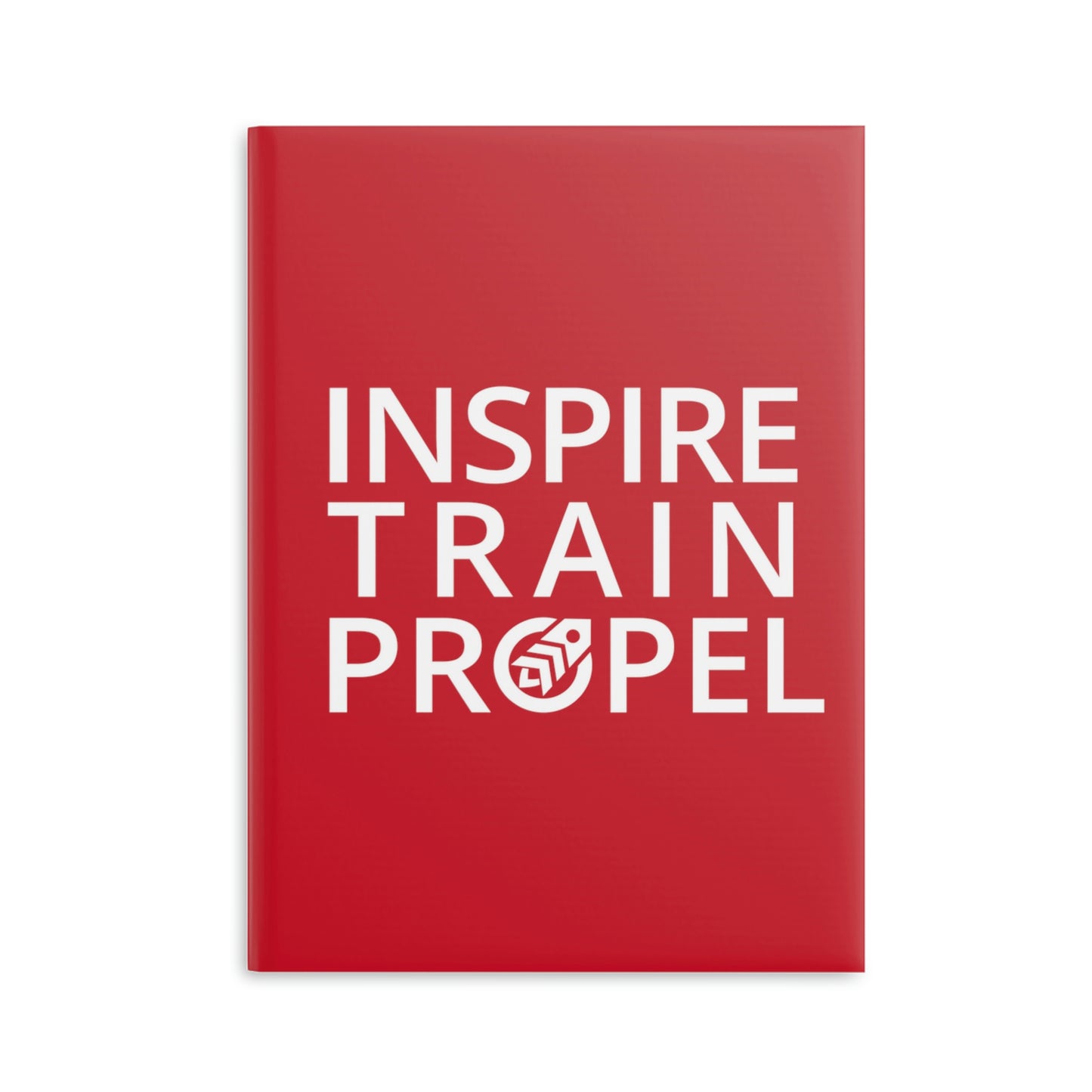 Inspire Train Propel Hardcover Notebook