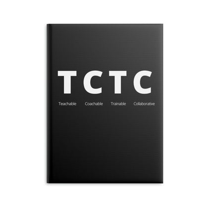 TCTC Black Hardcover Notebook