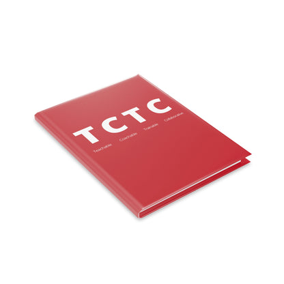 TCTC Red Hardcover Notebook